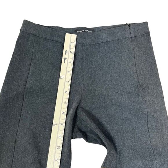 Banana Republic Women's Stretch Trousers Dark Charcoal Gray Size 2 - Picture 4 of 10